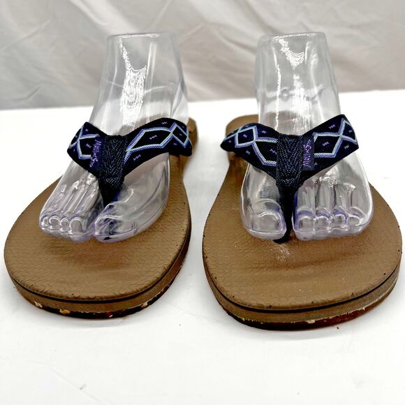 MAUI AND SONS MEN'S NAVY BEACH FLIP FLOP SANDALS SIZE 10 - Picture 4 of 14